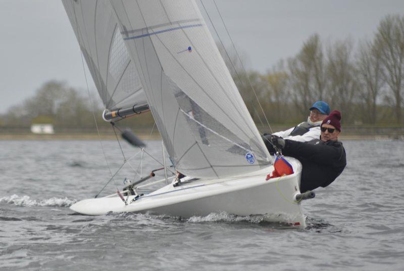 Harry and George Barker - K6 Inland Championships at Oxford photo copyright Adrian Howe taken at Oxford Sailing Club and featuring the K6 class