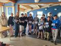 Prize Winners in the RS Tera Open at Gurnard Sailing Club © Jenny Preston
