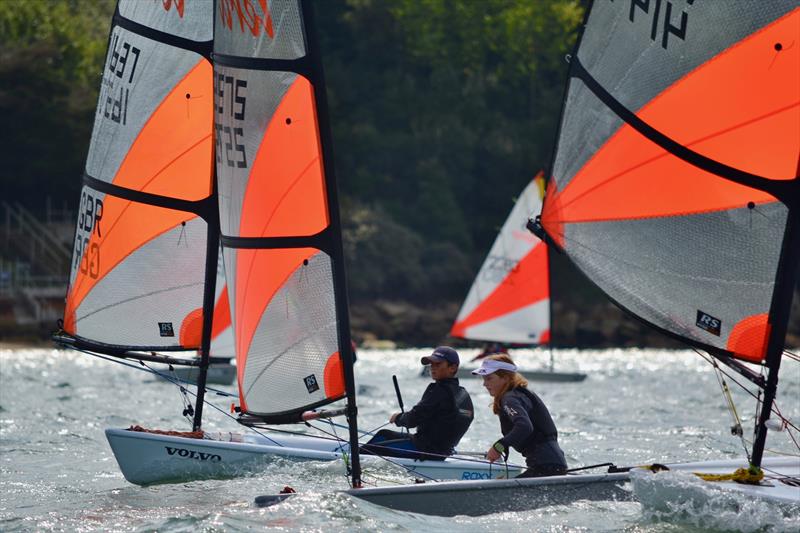 Isle of Wight Youth and Junior Championship Series at Gurnard photo copyright Jenny Preston taken at Gurnard Sailing Club and featuring the RS Tera class