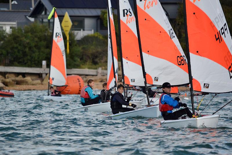 IW Youth and Junior Dinghy Championship Round 2 at Gurnard - photo © Jenny Preston