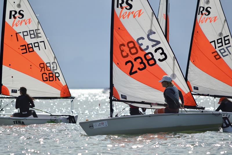 Gurnard Sailing Club Junior Championship photo copyright Jenny Preston taken at Gurnard Sailing Club and featuring the RS Tera class