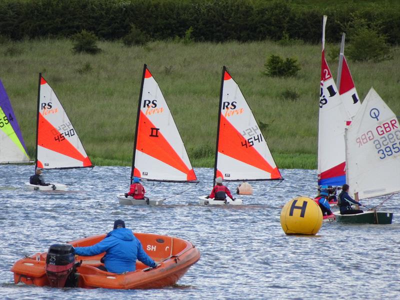 Northampton Youth Series Round 3 at Hollowell photo copyright Mark Greer taken at Hollowell Sailing Club and featuring the RS Tera class