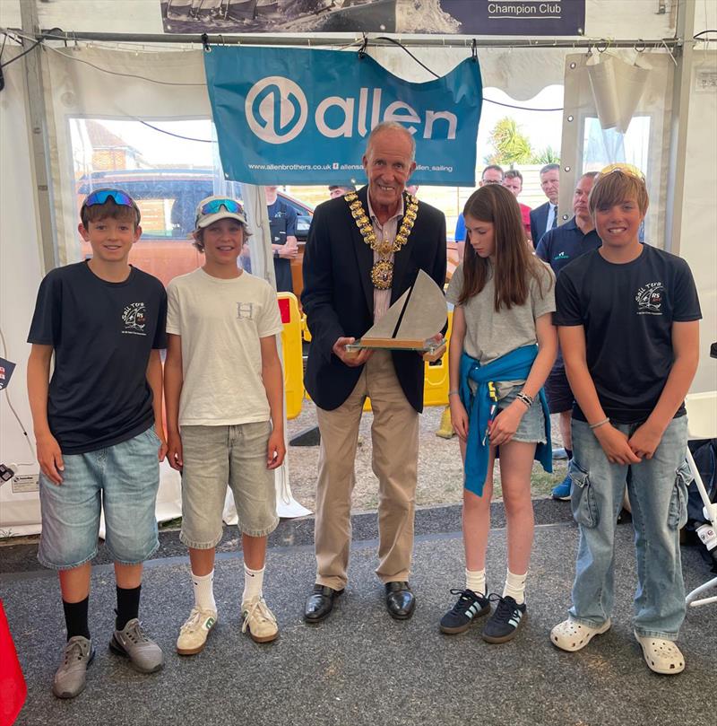 Team Trophy - Gurnard SC in the Rooster RS Tera Nationals at Thorpe Bay - photo © Mark Dell