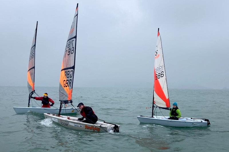 RS Tera SW Squad Spring Half-Term Training at Paignton photo copyright Teddy Dunn taken at Paignton Sailing Club and featuring the RS Tera class