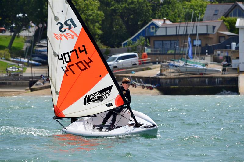 RS Tera Open at Gurnard Sailing Club photo copyright Jenny Preston taken at Gurnard Sailing Club and featuring the RS Tera class