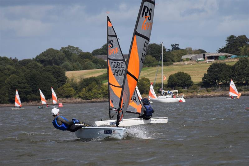 RS Tera and Topper open meeting at Starcross photo copyright Peter Solly taken at Starcross Yacht Club and featuring the RS Tera class