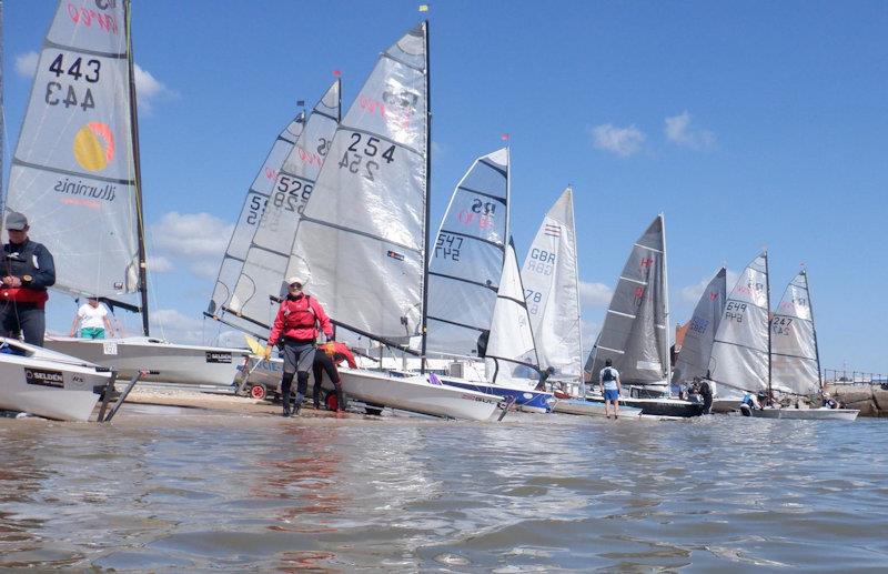 Great Yarmouth & Gorleston SC 75th Anniversary Beach Regatta photo copyright GYGSC taken at Great Yarmouth & Gorleston Sailing Club and featuring the RS Vareo class