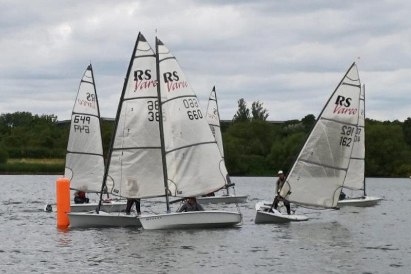 illuminis RS Vareo Regatta, training, and Rooster National Tour round 4 at Milton Keynes photo copyright MKSC taken at Milton Keynes Sailing Club and featuring the RS Vareo class