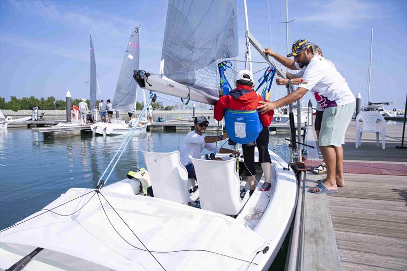 2022 RS Venture Connect World Championships day 1 - photo © Oman Sail