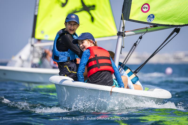 DOSC announces Youth Development Week to empower the next generation of sailors photo copyright Mikey Brignall / DOSC taken at Dubai Offshore Sailing Club and featuring the RS Zest class