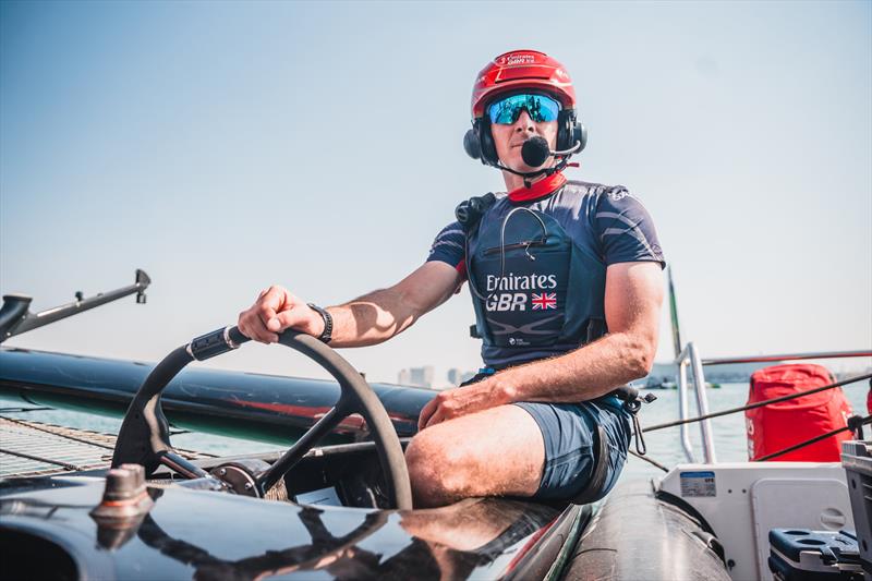 Dylan Fletcher photo copyright C Gregory / Emirates GBR SailGP Team taken at RYA Dinghy Show and featuring the  class