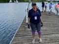 Volunteers working at Sailability clubs soon realise the importance of knee pads, as they spend so long kneeling on the jetty, leaning over dinghies moored alongside! © Magnus Smith