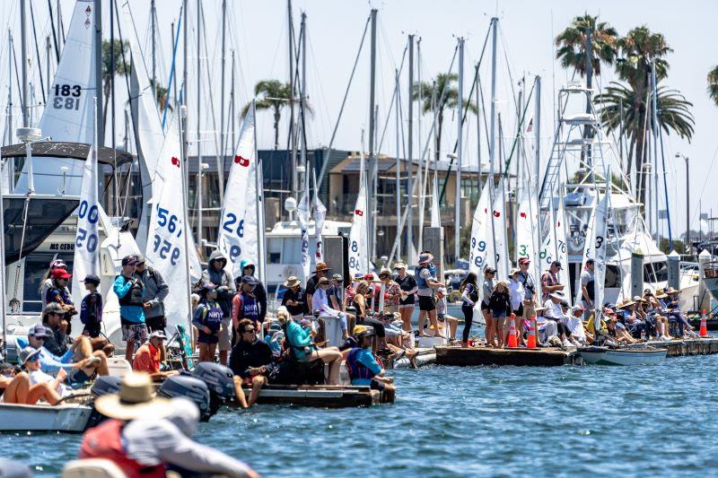 2024 INSA Junior Sabot Nationals at San Diego Yacht Club photo copyright Simone Staff taken at San Diego Yacht Club and featuring the Sabot class