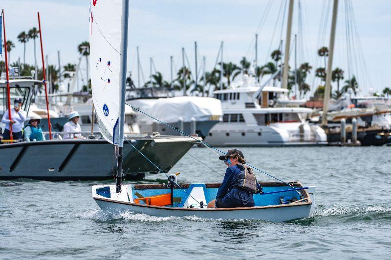 2024 INSA Junior Sabot Nationals at San Diego Yacht Club photo copyright Simone Staff taken at San Diego Yacht Club and featuring the Sabot class