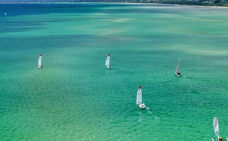 Flat champagne sailing - photo © Capel Sound Invitational