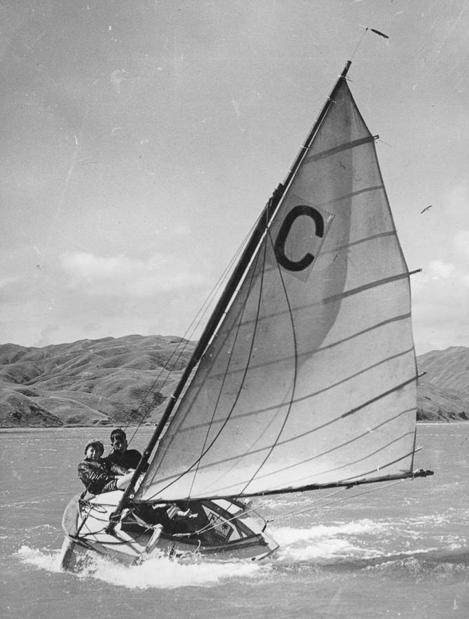 Livona Z-class built by Jack Cropp and inherited from Graham's older brother Peter Mander photo copyright Mander Family Archives taken at Pleasant Point Yacht Club and featuring the  class