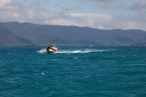 Shute Harbour with Tancredo and Repair Reefs just visible on the right. photo copyright  John Curnow taken at  and featuring the  class