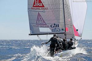 Eelco Blok's Kesbeke/SIKA/Gill NED with Ronald Veraar helming - 2016 Melges 24 European Sailing Series photo copyright  Pierrick Contin http://www.pierrickcontin.fr/ taken at  and featuring the  class