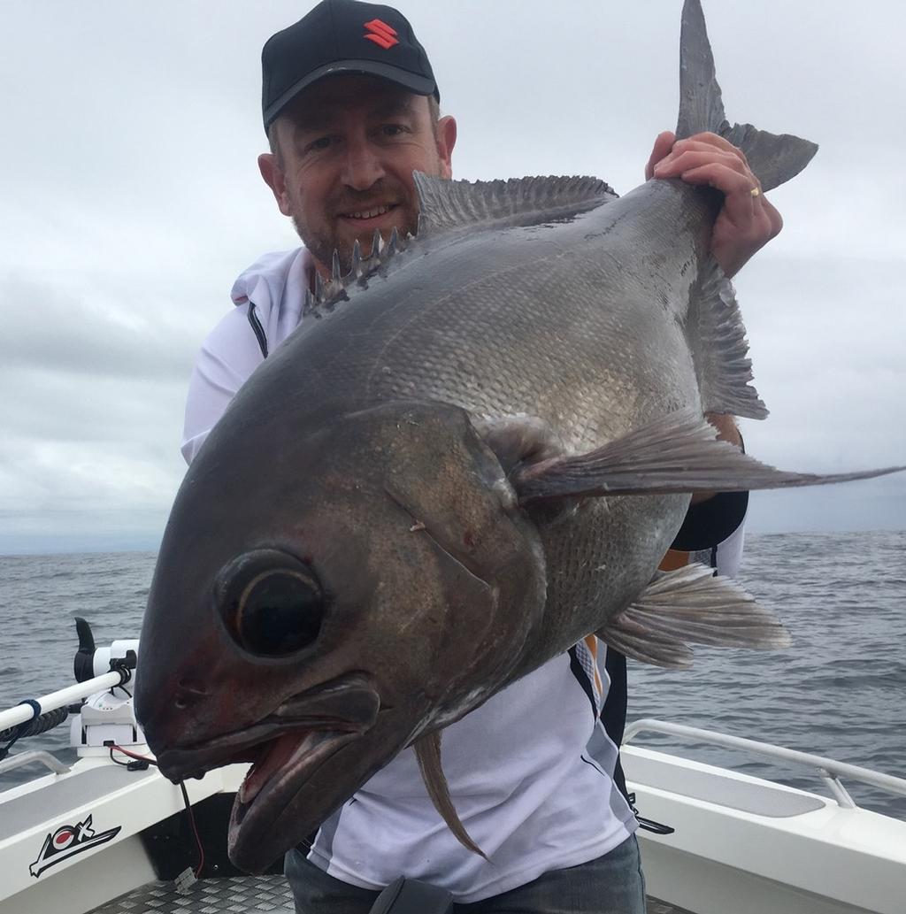 Matt with a Ray's bream. - 169652 © Carl Hyland