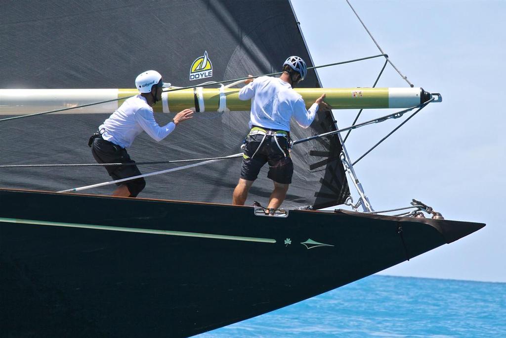 The J-class Shamrock V used Doyle Sails in the recent America's Cup J Class regatta - photo © Richard Gladwell www.photosport.co.nz