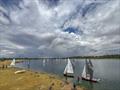 Setting out for the final race at the Notts County Sailing Club Annual Regatta © David Eberlin