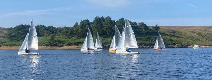 Craftinsure Silver Scorpion event at Pennine SC photo copyright Matt Fairley taken at Pennine Sailing Club and featuring the Scorpion class