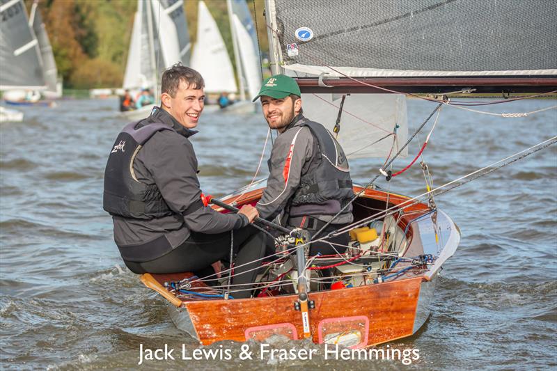 Jack Lewis and Fraser hemmings at the Scorpion End of Season Championships at Staunton Harold photo copyright Tim Hampton taken at Staunton Harold Sailing Club and featuring the Scorpion class