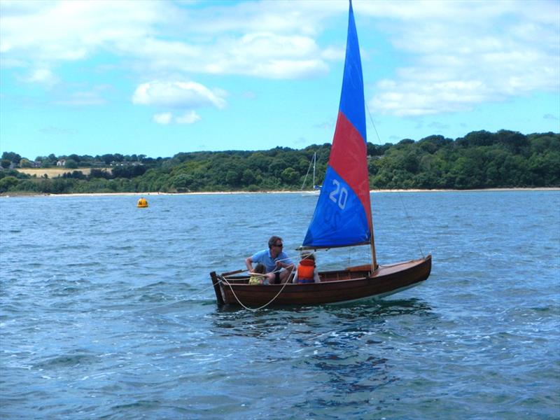 Bembridge June sailing in the sunshine photo copyright Mike Samuelson taken at Bembridge Sailing Club and featuring the Scow class