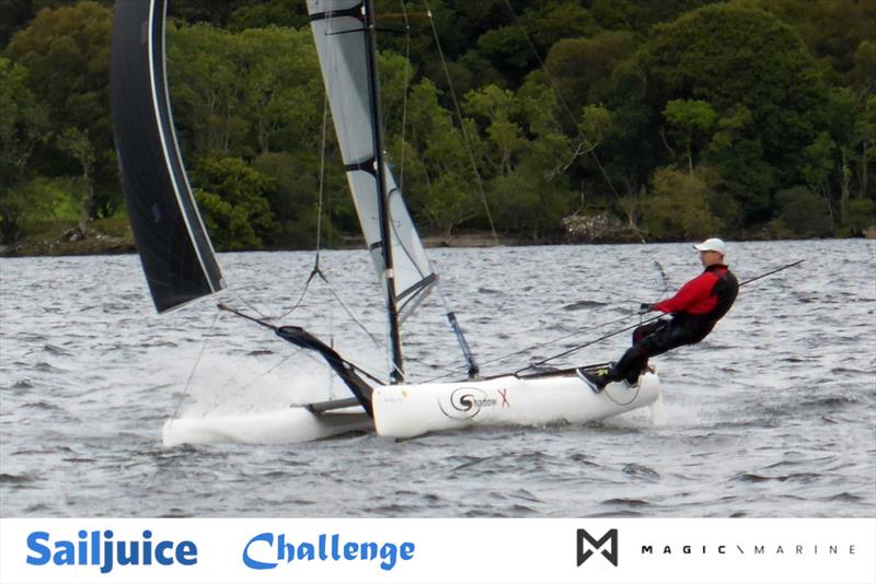 Alan Moss in the Loch Lomond Challenge - photo © Peter McLaren