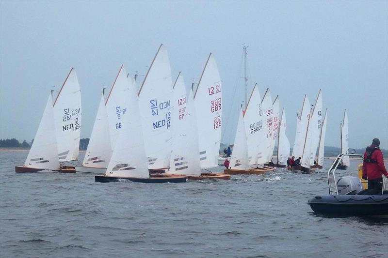 British 12sqM Sharpie Nationals at Wells photo copyright Steve Leeding taken at Wells Sailing Club and featuring the Sharpie class