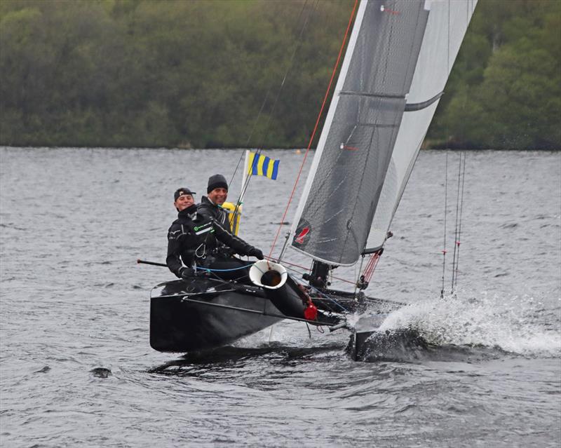 Shearwater travellers at the Bala Catamaran Open 2022 photo copyright John Hunter taken at Bala Sailing Club and featuring the Shearwater class