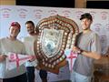 16ft Skiff winners Harry Price, Max Paul and Gus Williams - Botany Bay Championship 2025 © SailMedia