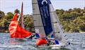 Port Jackson Championships - MCC - Spencer McKay, Chris Williams & Jackson Cranfield © Michael Chittenden SailMedia