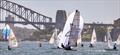 Amy Mulkearns, James Slee and Joss Dal Vera on Noakes during the Port Jackson Championship © Michael Chittenden SailMedia