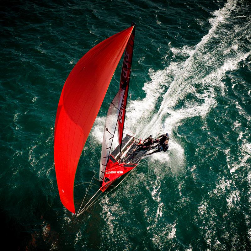 16ft Skiff - Opening Heat of Manly's 2022/23 Club Championship - photo © Michael Chittenden