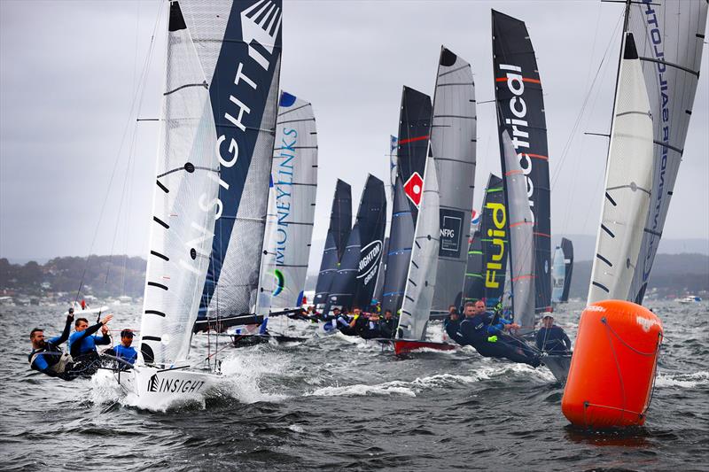 16s racing in the 2021-22 season photo copyright Belmont 16s taken at Belmont 16ft Sailing Club and featuring the 16ft Skiff class