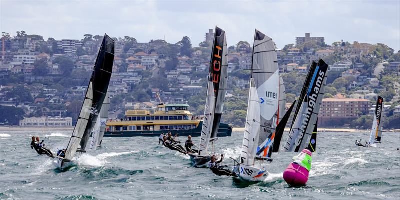 Top mark action - photo © SailMedia