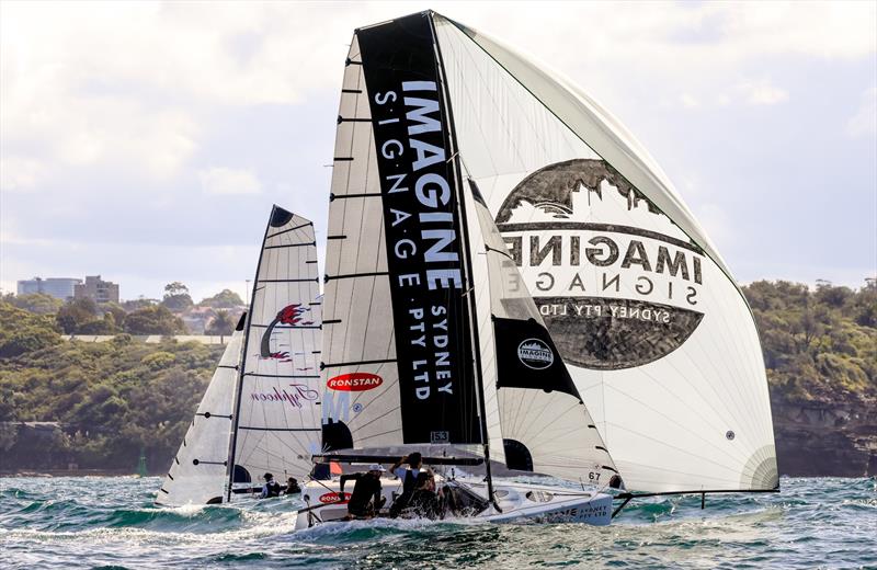 Imagine Signage, Manly 16ft Skiff Club Champions - photo © SailMedia