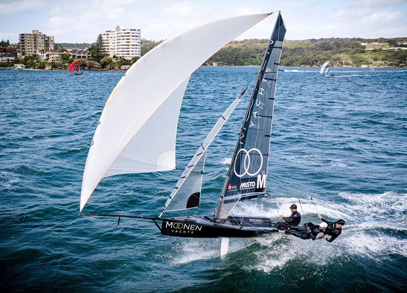 Moonen Yachts - Skipper Daniel Turner - Club Championship / Crews Trophy photo copyright Sail Media taken at  and featuring the 16ft Skiff class