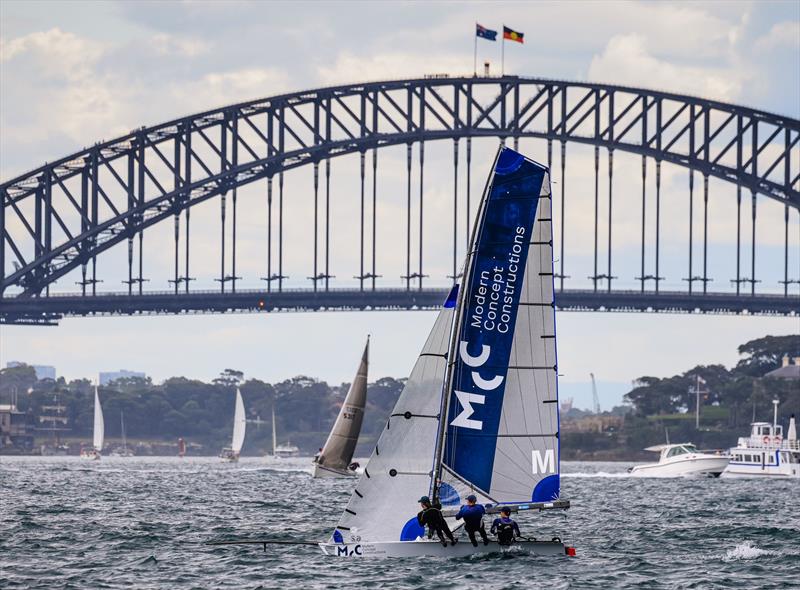 Manly 16ft Skiff Sailing Club Port Jackson Championship  photo copyright SailMedia taken at Manly 16ft Skiff Sailing Club and featuring the 16ft Skiff class