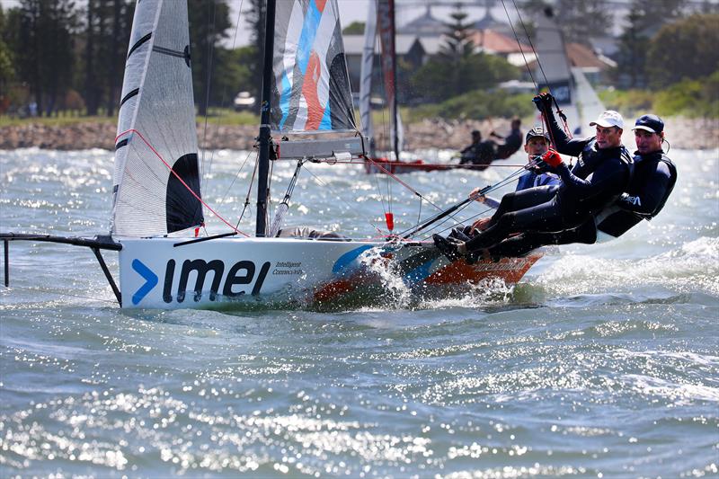 Australian 16ft Skiff titles leading contender IMEI - 2025 Australian 13ft and 16ft Skiff Championships - photo © Promocean Media