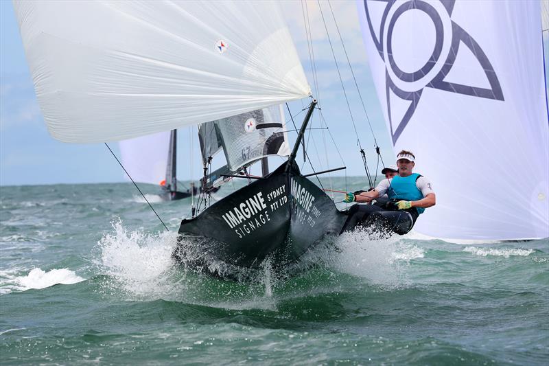 Australian 13ft and 16ft Skiff titles Day 5 Imagine Signage - photo © Promocean Media