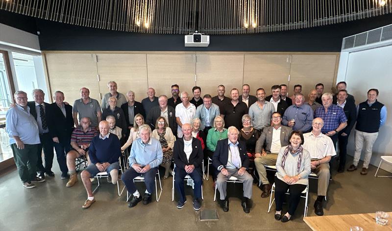 The first gathering - combined life members lunch at StG SC - both Manly SC and StG SC - 2023/24 - photo © St George Sailing Club