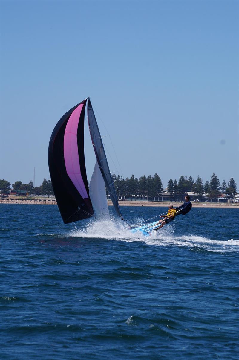 64th Skate National Championship photo copyright Marnie Davies taken at Ceduna Sailing Club and featuring the Skate class