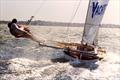 © Archive Court Yachts with the sliding frame 'wings' at the 1980 Australian Championship © Archive
