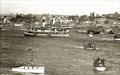 1935, seven ferries on hand to watch the 18 footers © John Stanley Collection