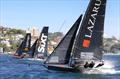 Battle for second place up the first beat - 18ft Skiff Club Championship Race 1 and SIXT Spring Championship Race 2 © SailMedia