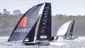 Lazarus and Vaikobi on the first spinnaker run - 18ft Skiff Club Championship Race 1 and SIXT Spring Championship Race 2 © SailMedia