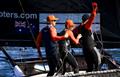 Sixt crew relax after taking the Spring Championship title - SIXT Spring Championship Race 6 © SailMedia