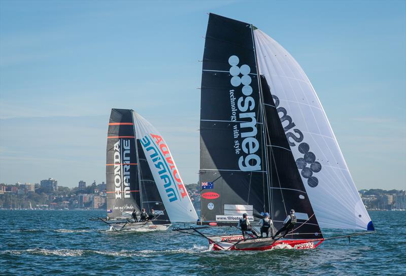 Races 8 & 9 on day 5 the 2020 18ft Skiff JJ Giltinan Championship - photo © Michael Chittenden